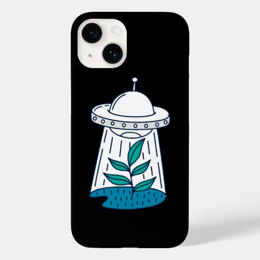 AUSSERIRDISCHEN UFO Case-Mate iPhone HÜLLE (Rückseite)