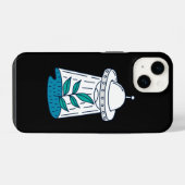 AUSSERIRDISCHEN UFO iPhone HÜLLE (Rückseite (Horizontal))