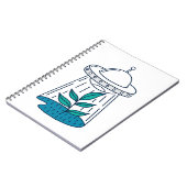 AUSSERIRDISCHEN UFO NOTIZBLOCK (Linke Seite)