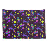 Außerirdischen und Steine in der Außenwelt Kissenbezug (Rückseite-Rechts)