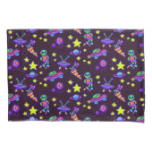 Außerirdischen und Steine in der Außenwelt Kissenbezug (Vorderseite-Links)