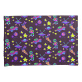 Außerirdischen und Steine in der Außenwelt Kissenbezug (Vorderseite-Rechts)