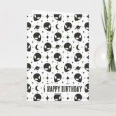 Außerirdischen und Sterne Karte (Rückseite)