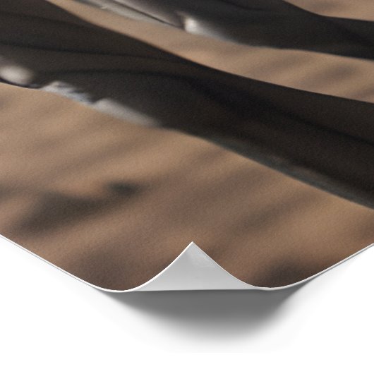 Außerirdischen und Vulkan Poster (Ecke)