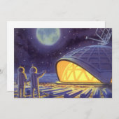 Außerirdischen zur Vintagen Science Fiction auf de (Vorne/Hinten)