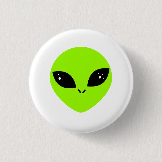 Außerirdischer button (Vorderseite)