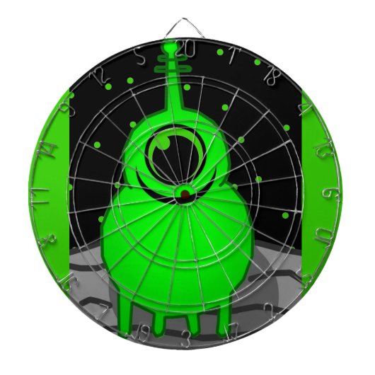 Außerirdischer Dartscheibe (vorne)