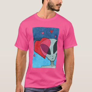 Außerirdischer in Liebe T-Shirt
