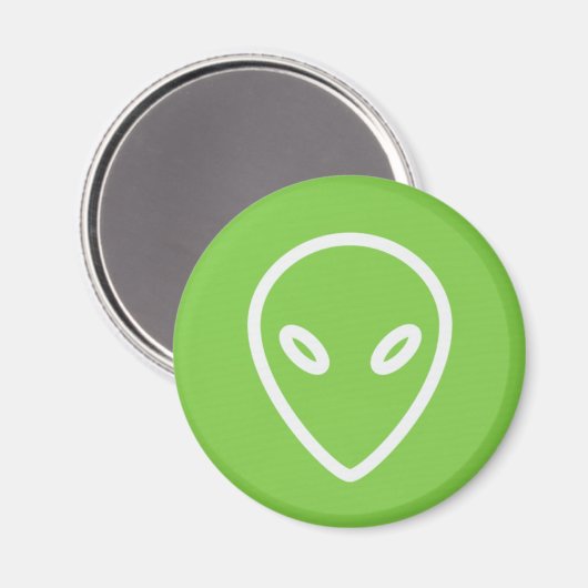 Außerirdischer Magnet (Vorderseite/Rückseite)