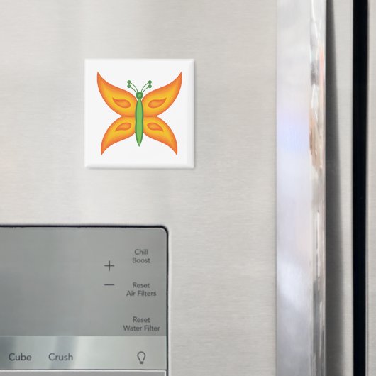 Außerirdischer Schmetterlingsmagnet Magnet (In Situ (Kühlschrank))