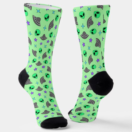 Außerirdischer Socken (Gewinkelt)