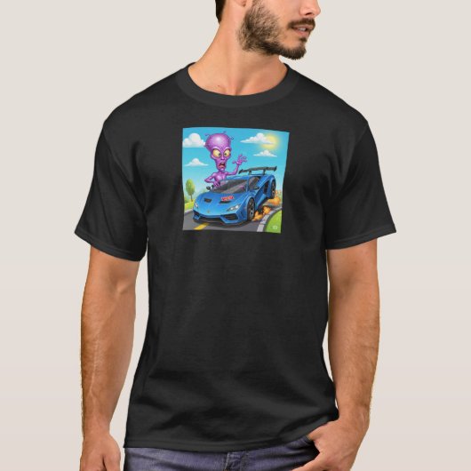 Außerirdischer T-Shirt (Vorderseite)
