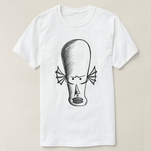 Außerirdischer Typ T-Shirt (Design vorne)