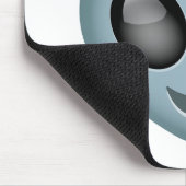 Außerirdisches alien Emoji Mousepad (Ecke)