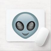 Außerirdisches alien Emoji Mousepad (Mit Mouse)
