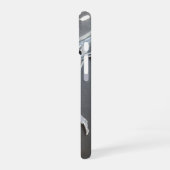 außerirdisches Herz iPhone 16 Hülle (Linke Seite)