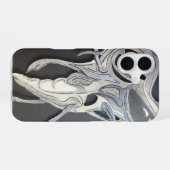 außerirdisches Herz iPhone 16 Hülle (Rückseite (Horizontal))