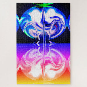 Außerirdisches Leben Kunst Puzzle
