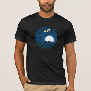 Außerirdisches Raumschiff landet T-Shirt