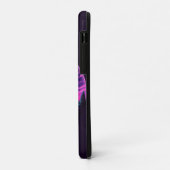 Außerirdisches Raumschiff Retro Futuristisch Case-Mate iPhone Hülle (Hinten/Links)