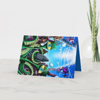 Außerirdisches Seeleben Karte