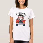 Außermobiler Funny Animal Car Pun T-Shirt (Vorderseite)