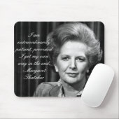 Außerordentlich Patient - Frau Thatcher Mousepad (Mit Mouse)