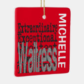 Außerordentliche KUSTOM Keramik Ornament (Rechts)