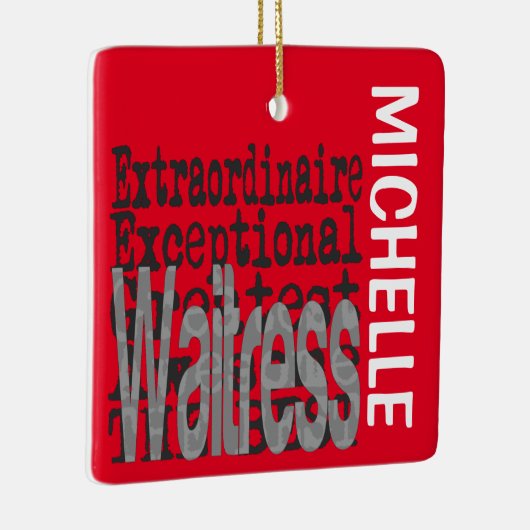 Außerordentliche KUSTOM Keramik Ornament (Rechts)