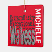 Außerordentliche KUSTOM Keramik Ornament (Links)