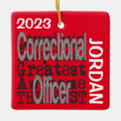 Außerordentlicher Anweisungsbefugter CUSTOM Keramikornament (Vorderseite)