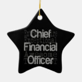 Außerordentlicher Finanzvorstand Keramik Ornament (Vorne)