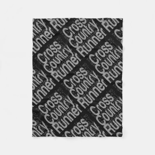 Außerordentlicher für den Länderallauf Fleecedecke (Vorderseite)