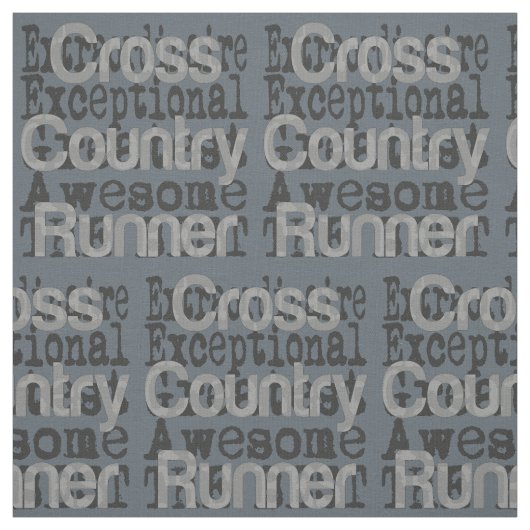 Außerordentlicher für den Länderallauf Stoff (Muster)