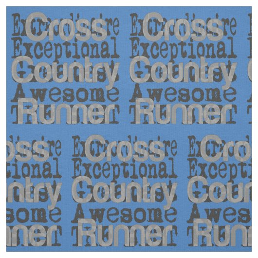 Außerordentlicher für den Länderallauf Stoff (Muster)