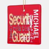 Außerordentlicher Geheimdienst CUSTOM Keramikornament (Links)