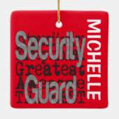 Außerordentlicher Geheimdienst CUSTOM Keramikornament (Rückseite)