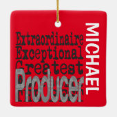 Außerordentlicher Hersteller CUSTOM Keramikornament (Rückseite)