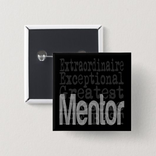 Außerordentlicher Mentor Button (Vorne & Hinten)