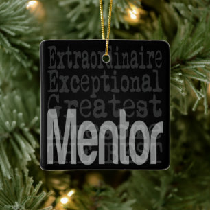 Außerordentlicher Mentor Keramikornament