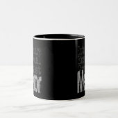 Außerordentlicher Mentor Zweifarbige Tasse (Mittel)