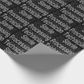 Außerordentlicher Steriltechniker Geschenkpapier (Ecke)
