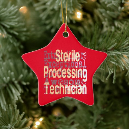 Außerordentlicher Steriltechniker Keramik Ornament (Baum)