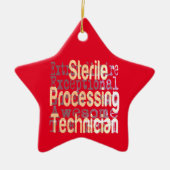 Außerordentlicher Steriltechniker Keramik Ornament (Vorne)