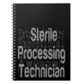 Außerordentlicher Steriltechniker Notizblock (Vorderseite)