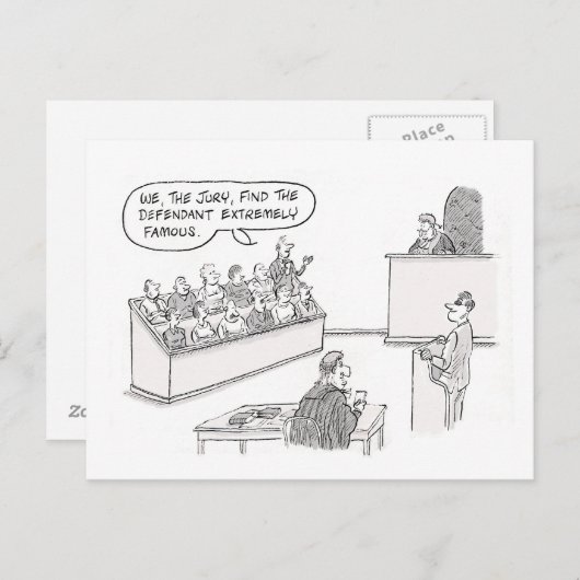 äußerst berühmte Farbe Postkarte (Vorne/Hinten)