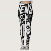 Äußerst Neugierig Leggings (Vorderseite)