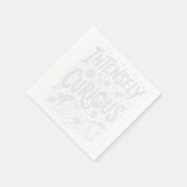 Äußerst Neugierig Serviette (Ecke)
