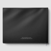 Äußerungen Bling Jewelry Wedding Thema Gästebuch (Rückseite)