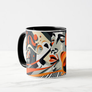 Äußerungen der Jazz-Tasse Tasse